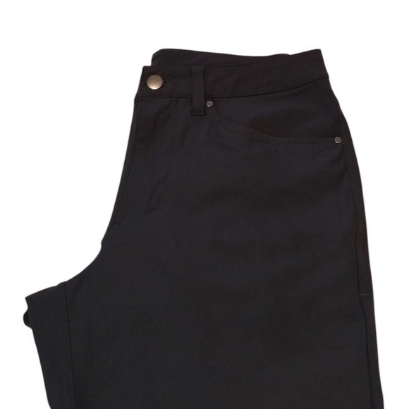 Lululemon Men's ABC Pant Classic Fit Warpstreme Sz 28‎ Golf Casual Dark Grey - Picture 6 of 7